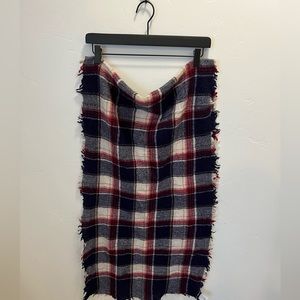 Madewell Plaid scarf